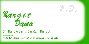 margit dano business card